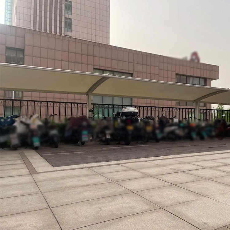 康县膜结构电动车棚