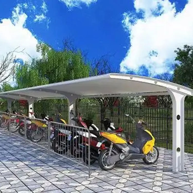 康县膜结构电动车棚